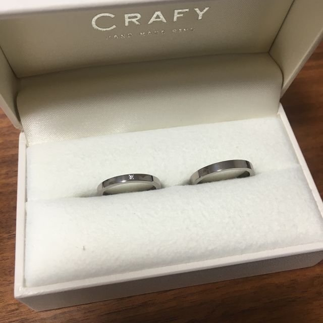 【CRAFY(クラフィ)の口コミ】 2人で指輪を手作りしていく過程で、スタッフさんに写真も動画も撮っていた…