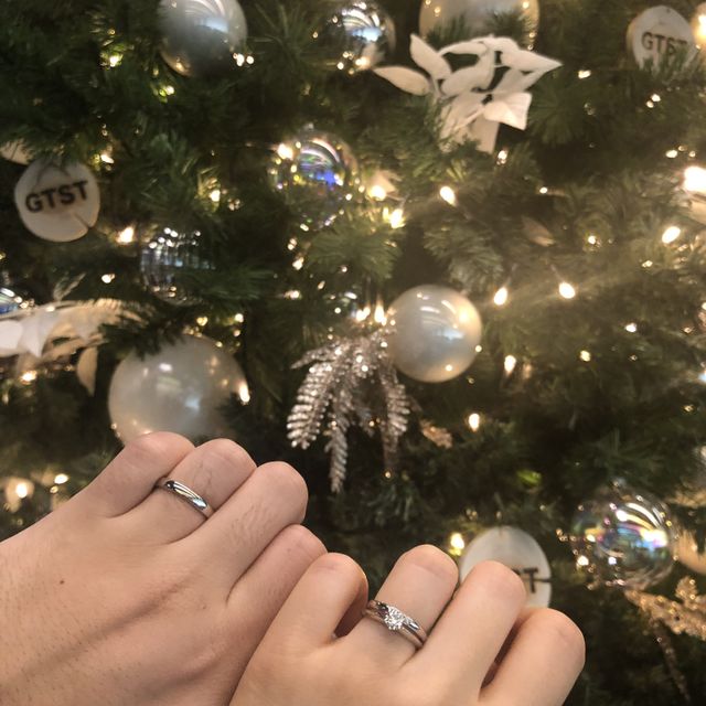 【GALA JEWELRY(ガラジュエリー)の口コミ】 新郎は幅広なリング、新婦はダイヤ付きリングを探していました。
他の店は…