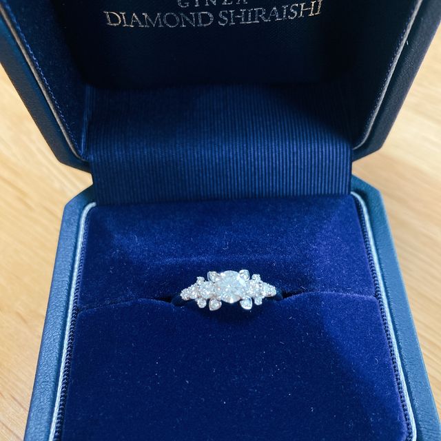 【銀座ダイヤモンドシライシの口コミ】 他にはないデザインでとても気に入りました。たくさんのブランドやデザイ…