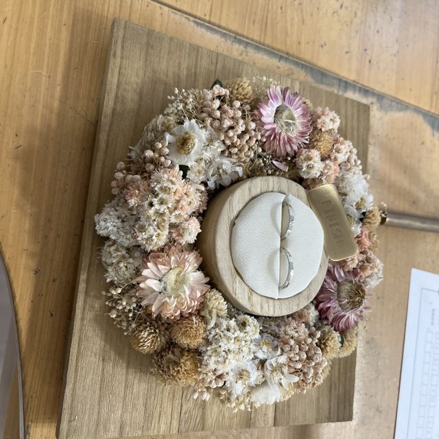 【ついぶ工房の口コミ】 これまでアクセサリーはつけたことがなかったため、シンプルなデザインな…