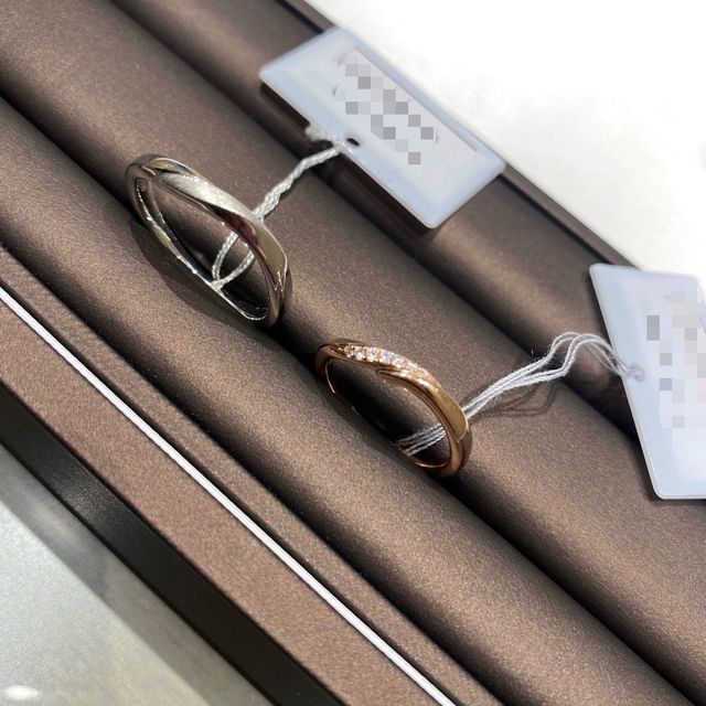 【アイプリモ(I-PRIMO)の口コミ】 もともとウェーブのデザインをイメージしていて、試着させていただいた際…