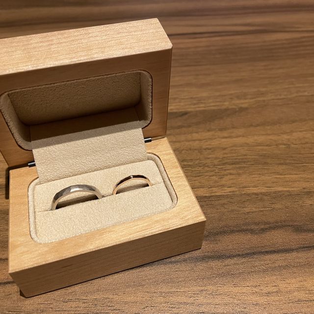 【uchimari(ウチマリ)の口コミ】 ずっと前からインスタで手作りできる結婚指輪を見ていて、素敵！と思って…