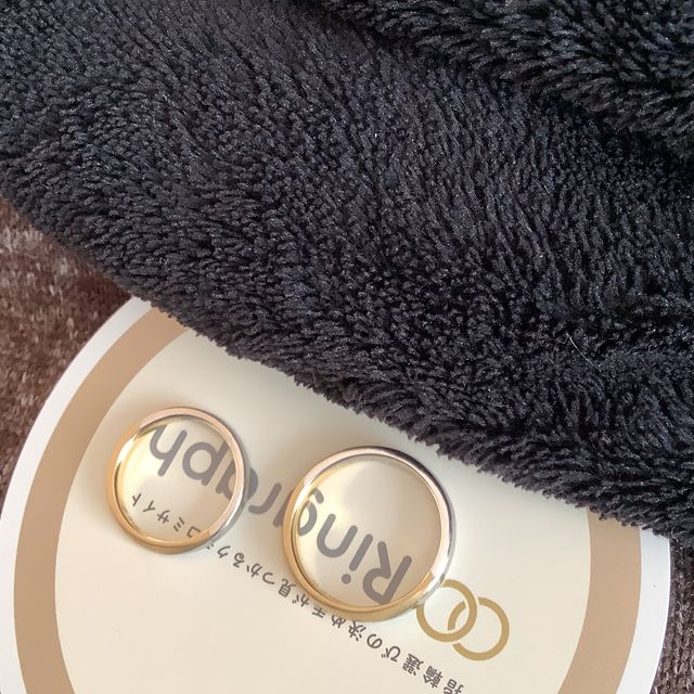 【ケイウノ ブライダル(K.UNO BRIDAL)の口コミ】 シンプルなデザインがお互い好きなので、ケイウノのshare結婚指輪に決めま…