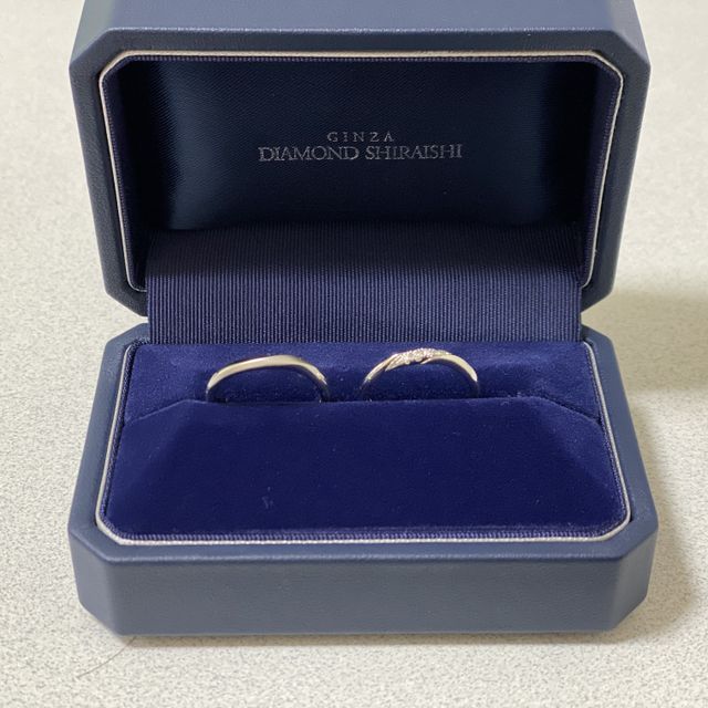 【銀座ダイヤモンドシライシの口コミ】 ダイヤモンドもワンポイントぐらいのシンプルで仕事中でもつけられるもの…