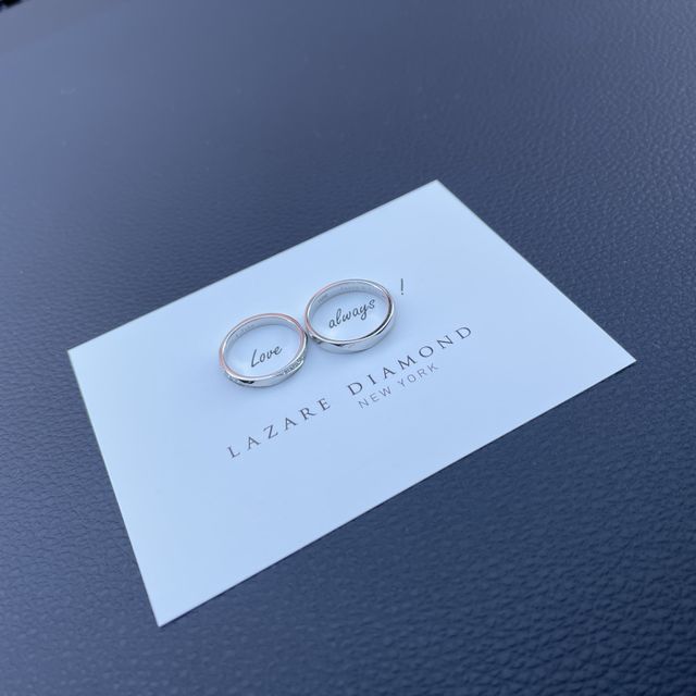 【ラザール ダイヤモンド(LAZARE DIAMOND)の口コミ】 とにかくデザインが気に入りました！ダイアモンドが綺麗に見えて素敵です…