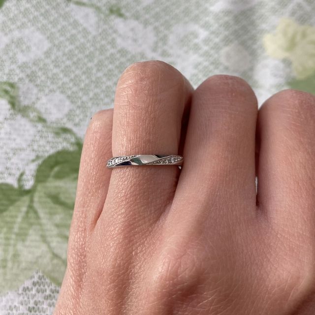 【4℃ BRIDAL(ヨンドシーブライダル)の口コミ】 婚約指輪もお世話になった、4°CBRIDALさんで結婚指輪もお世話になりま…