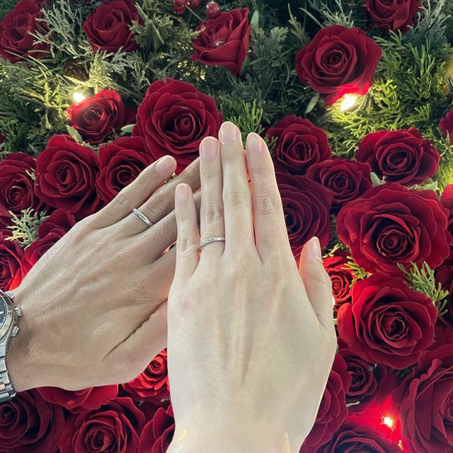 【ラザール ダイヤモンド(LAZARE DIAMOND)の口コミ】 セントパトリック28は一目惚れでした。他のデザインの指輪とも沢山比較し…