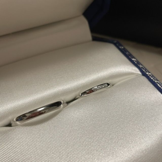 【ヴァンドーム青山(VENDOME AOYAMA)の口コミ】 プラチナ95%以上の取り扱いがあり、値段が高すぎず、好みのデザインがある…