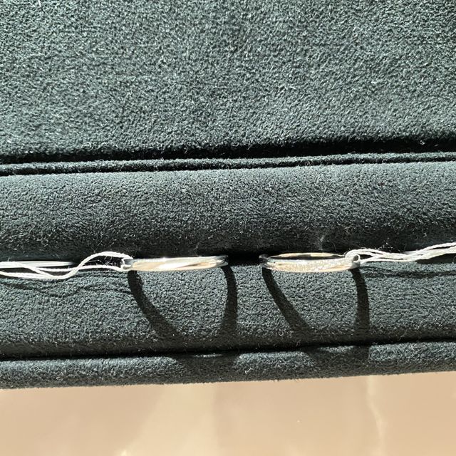 【TRECENTI(トレセンテ)の口コミ】 ウェーブの指輪がいいなと思っていたが、担当していただいたスタッフさん…