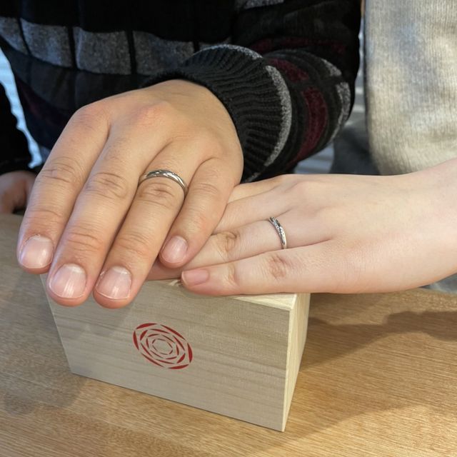 【出雲結(いずもゆい)の口コミ】 縁結びの神社である神田明神で結婚式を挙げるので、結婚指輪も縁結びのに…