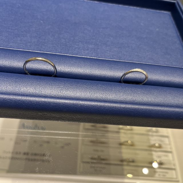 【銀座ダイヤモンドシライシの口コミ】 どんな形にするかある程度は決めていましたが、たくさん試着をさせて頂き…