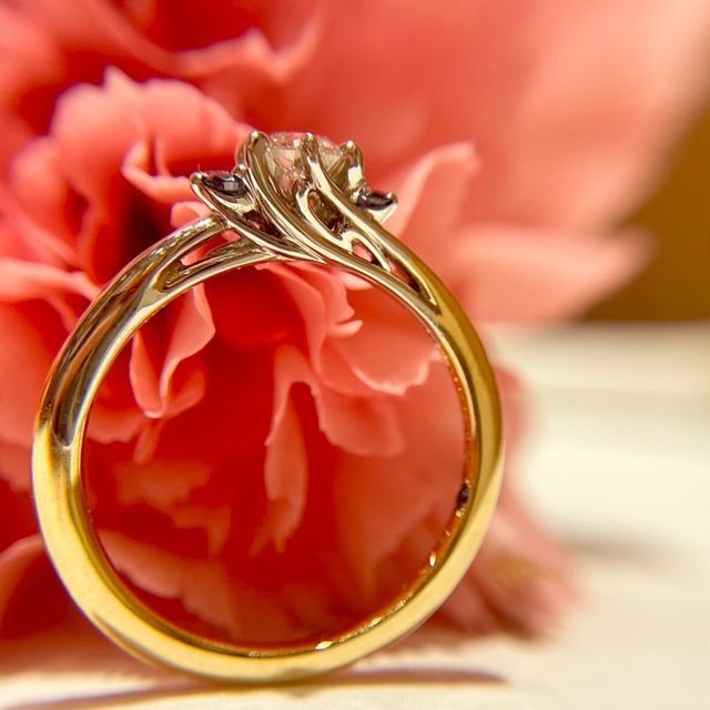 【ケイウノ ブライダル(K.UNO BRIDAL)の口コミ】 婚約指輪より先にオーダーメイドの結婚指輪をケイウノさんで作っていただ…