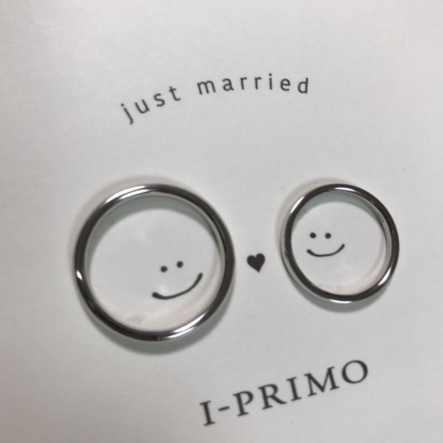 【アイプリモ(I-PRIMO)の口コミ】 ストレートでシンプルな指輪を探してるときにこちらに出会いました。試着…