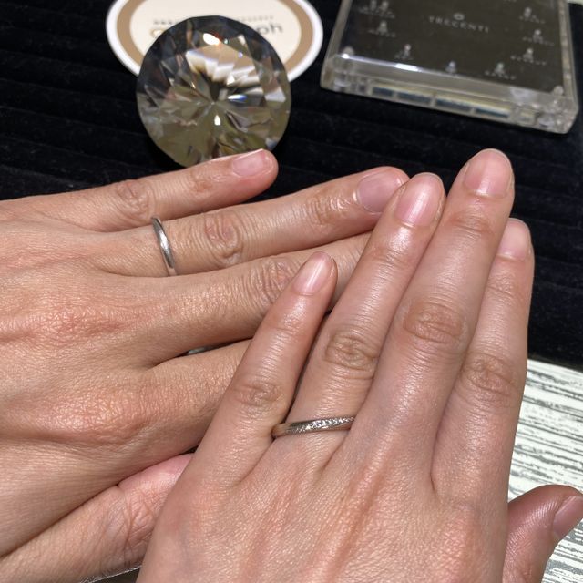 【TRECENTI(トレセンテ)の口コミ】 ずっとつけていくものなので、シンプルなものを探していました。その中で…