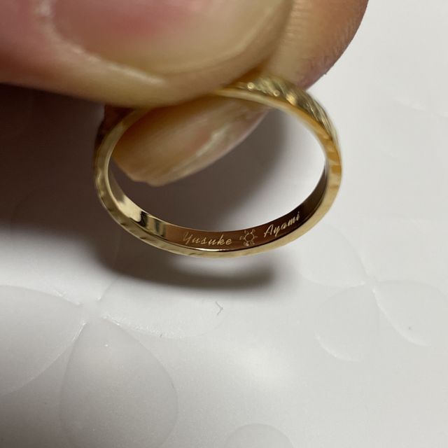 【ringram(リングラム)の口コミ】 元々は既製品の結婚指輪を探していましたが自分達の気に入るデザインの物…