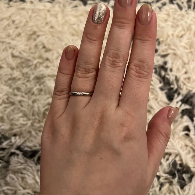 【銀座ダイヤモンドシライシの口コミ】 同じ店舗に2回来店してじっくり選びましたが、一目惚れしたデザインが忘れ…