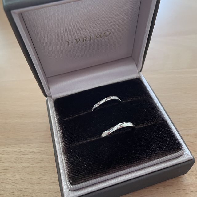 【アイプリモ(I-PRIMO)の口コミ】 たくさん試着した中で自分の指にはウェーブが合っていると思いました。店…