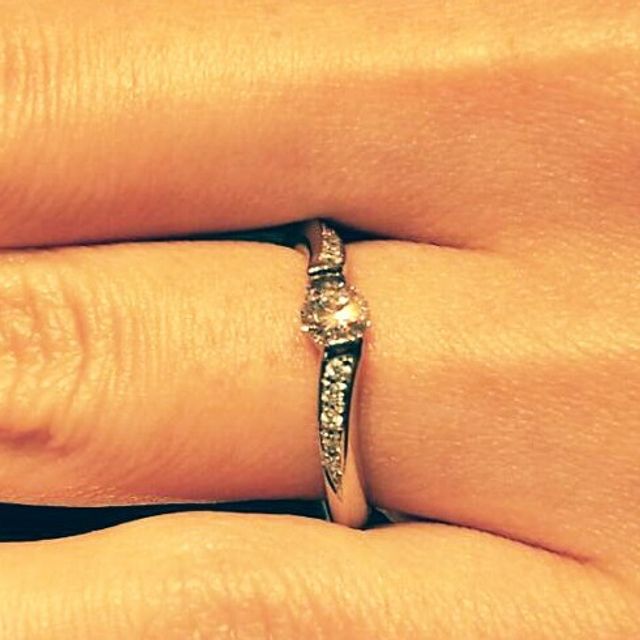 【銀座ダイヤモンドシライシの口コミ】 彼女の希望が、普段付けできる、あまりごつごつした感じのない指輪で、店…