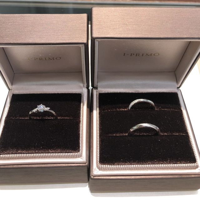 【アイプリモ(I-PRIMO)の口コミ】 指輪のデザインを見て、嵌めた際の印象から良いと感じました。ショップの…
