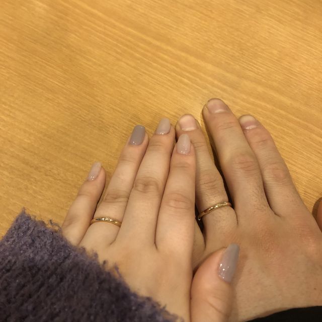 【ringram(リングラム)の口コミ】 自分達で０から作るということで、世界でひとつのとても特別な指輪ができ…