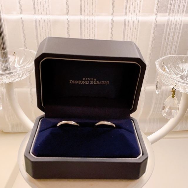 【銀座ダイヤモンドシライシの口コミ】 毎日仕事にも付けて行く指輪なのであまり派手すぎず、さりげないダイヤモ…