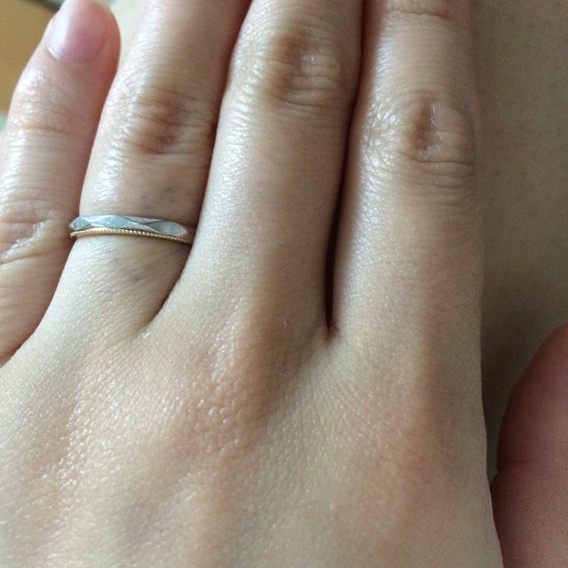 【CHER LUV(シェールラブ)の口コミ】 初めは違うブランドのピンクダイヤの付いた可愛い物を購入しようとしてい…