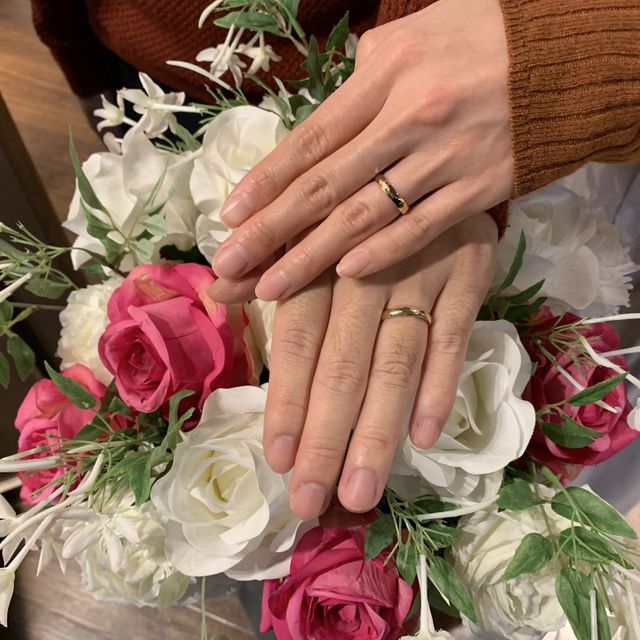 【TANZO.(鍛造指輪)の口コミ】 ・鍛造製法でどこの指輪よりも強度に優れている点
(資料を用いて強度実験…