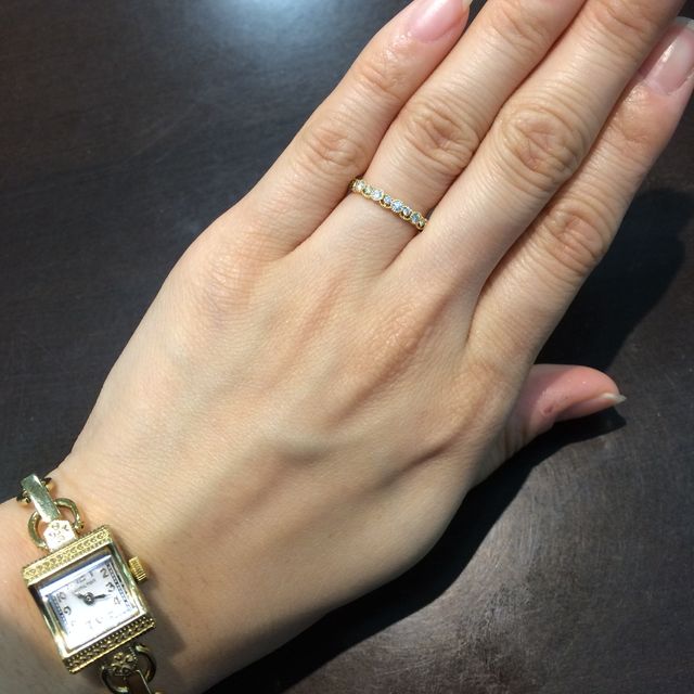 【LUCIE(ルシエ)の口コミ】 沢山ある指輪の中でも、このシリーズのアンティークさに惹かれました。
デ…