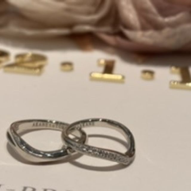 【アイプリモ(I-PRIMO)の口コミ】 担当スタッフさんのによる丁寧な指輪の説明を聞き、2人の想いが1番伝わる…