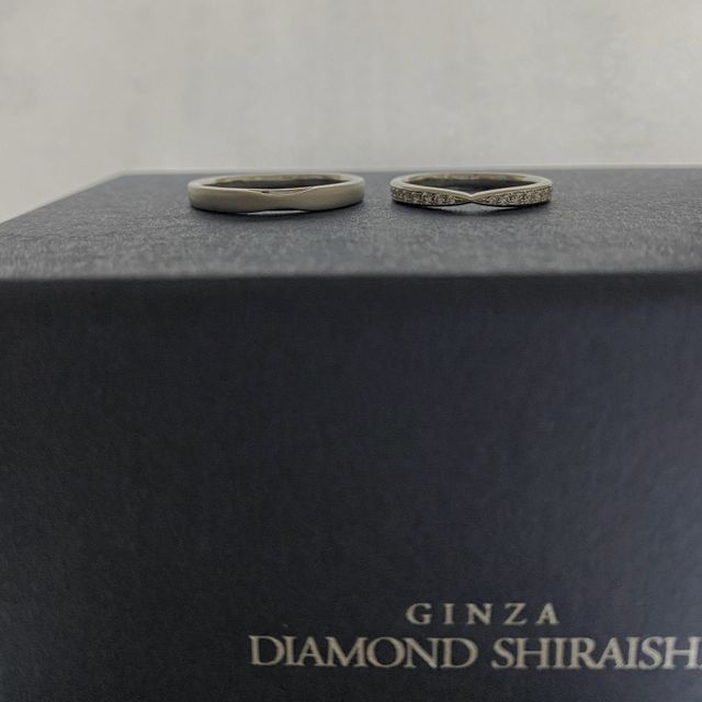 【銀座ダイヤモンドシライシの口コミ】 沢山のリングを試着して、沢山パンフレットをみせてもらいました。最初は…