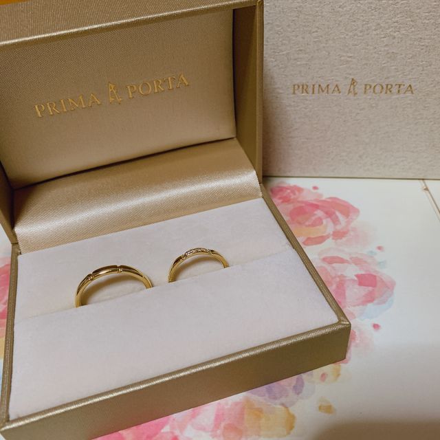 【PRIMA PORTA(プリマポルタ)の口コミ】 指輪のデザインがとっても可愛くて一目惚れしました。ダイヤがキラキラと…