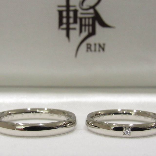 【輪-RIN-の口コミ】 夫の仕事の都合上、デザイン選びはかなり迷いました。色々なものを見せて…