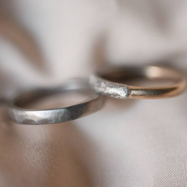 【Cayof(カヨフ)の口コミ】 以前よりインスタでチェックしていましたが、一生物の結婚指輪なので、夫…