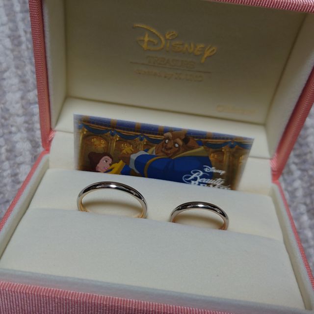 【ケイウノ ブライダル(K.UNO BRIDAL)の口コミ】 大好きな美女と野獣で、主張しすぎないデザインのリングを探しており、こ…