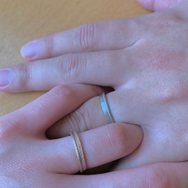 【YUKA HOJO(ユカホウジョウ)の口コミ】 元々結婚指輪を欲しいとは思っていなかったので、
もし万が一気に入る物が…