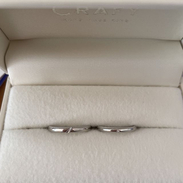 【CRAFY(クラフィ)の口コミ】 デザインが幅広い選択肢から選ぶことができました。少し華やかな印象にし…