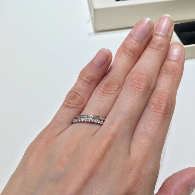 【CHER LUV(シェールラブ)の口コミ】 まだ結婚は決まってなかったのですが、指輪のデザインは思い描いているも…