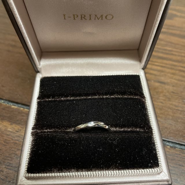 【アイプリモ(I-PRIMO)の口コミ】 指にフィットして、家事がしやすいようにシンプルにしました。
一生はめる…