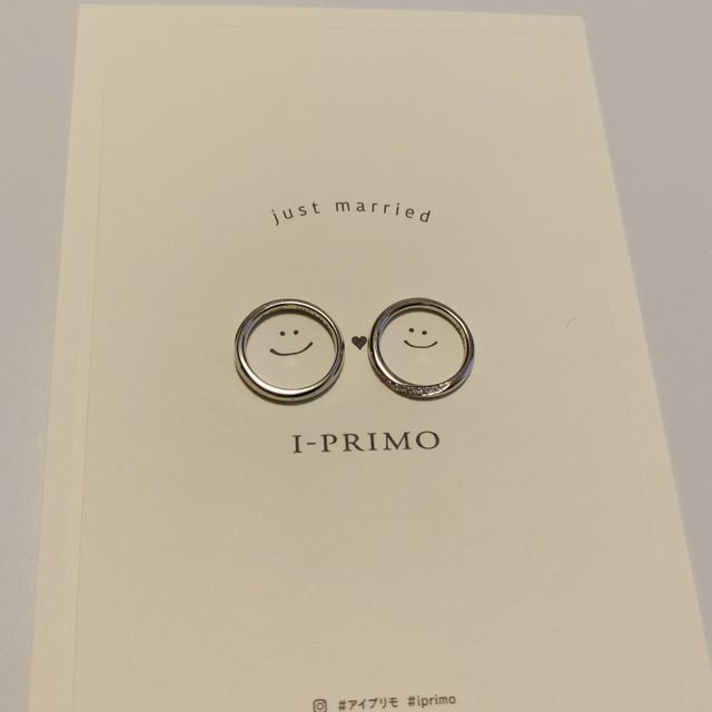 【アイプリモ(I-PRIMO)の口コミ】 指輪のデザインがイメージしていたものと一緒でとても可愛かったので決め…
