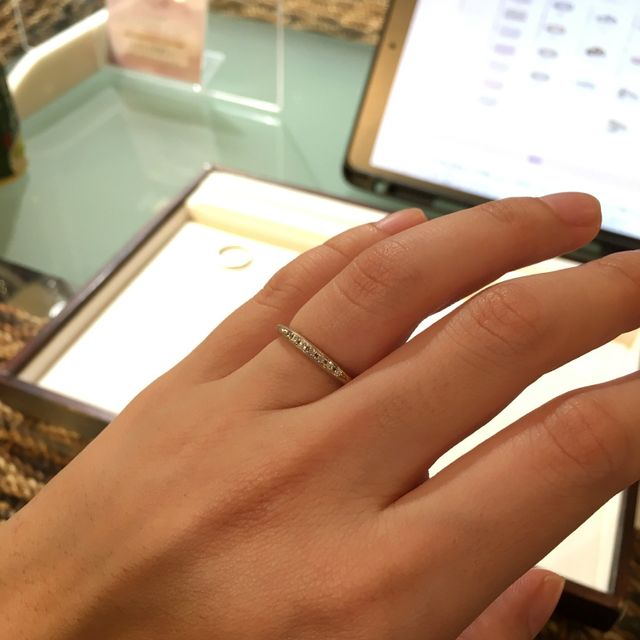 【4℃ BRIDAL(ヨンドシーブライダル)の口コミ】 2020年限定デザインというものがあり、記念になると思いました！普段そこ…