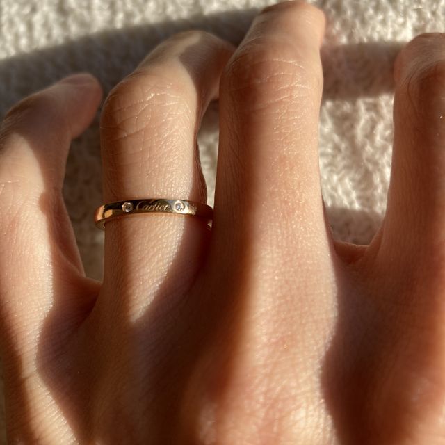 【カルティエ(Cartier)の口コミ】 カルティエのダイヤモンドのカットが、とても美しく、カルティエの中から…