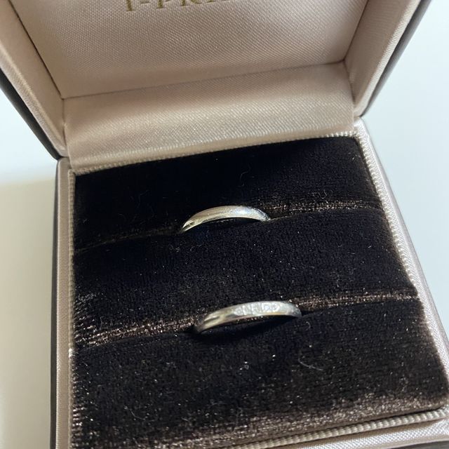 【アイプリモ(I-PRIMO)の口コミ】 私が金属アレルギーを持っていたため、反応が出にくいチタンの指輪を探し…