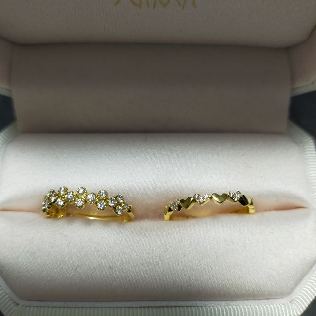 【AHKAH(アーカー)の口コミ】 人と違う指輪が欲しかったことです。見て気分が上がることも。もちろん高…