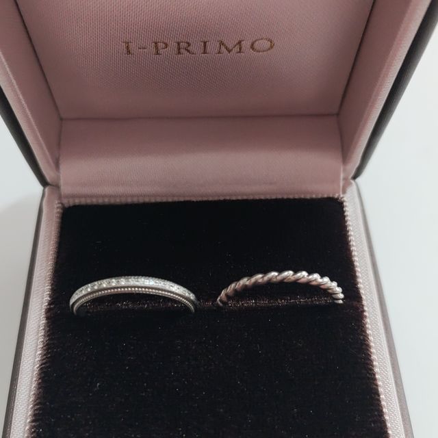 【アイプリモ(I-PRIMO)の口コミ】 アイプリモで結婚指輪を購入。3年前、結婚10周年記念で指輪を探していて、…