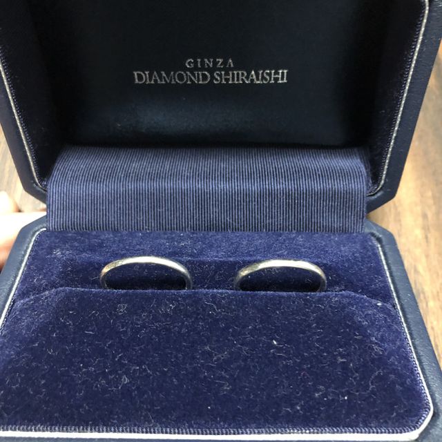 【銀座ダイヤモンドシライシの口コミ】 毎日つけるのでとにかくつけ心地第一で探しました。デザインは仕事や家事…