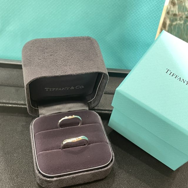 【ティファニー(Tiffany & Co.)の口コミ】 なんと言っても、ずっと憧れだったティファニーの結婚指輪が欲しいと思っ…