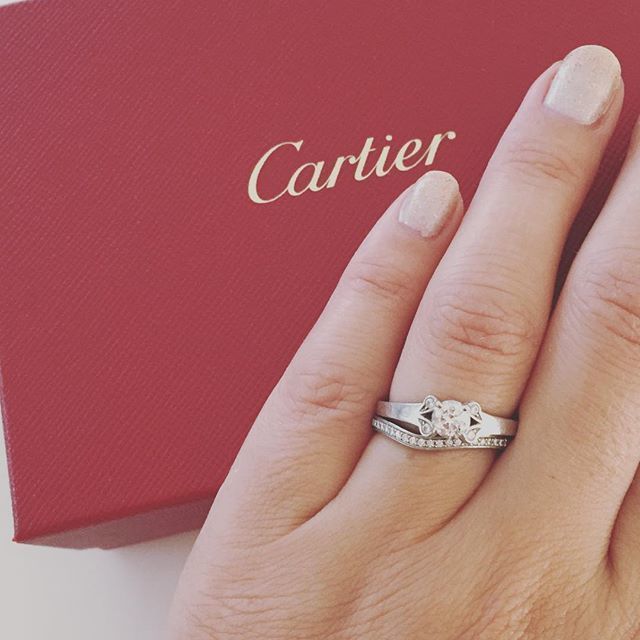 【カルティエ(Cartier)の口コミ】 婚約指輪にカルティエのバレリーナをもらっていたので、結婚後も婚約指輪…