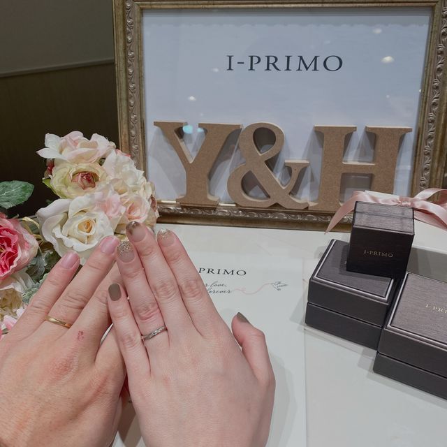 【アイプリモ(I-PRIMO)の口コミ】 斜めのデザインを探していて、何店舗か回って色々なものを見ていましたが…