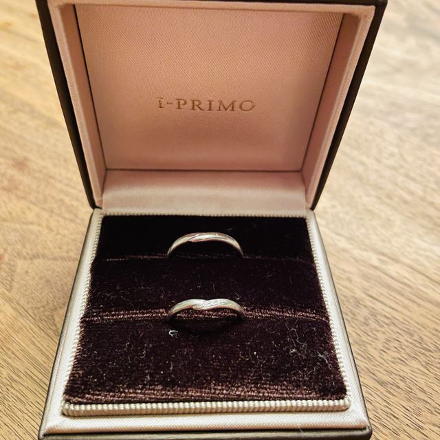 【アイプリモ(I-PRIMO)の口コミ】 沢山ある指輪の中で、いろんな指輪を試しましたが、お互いが気に入り、目…