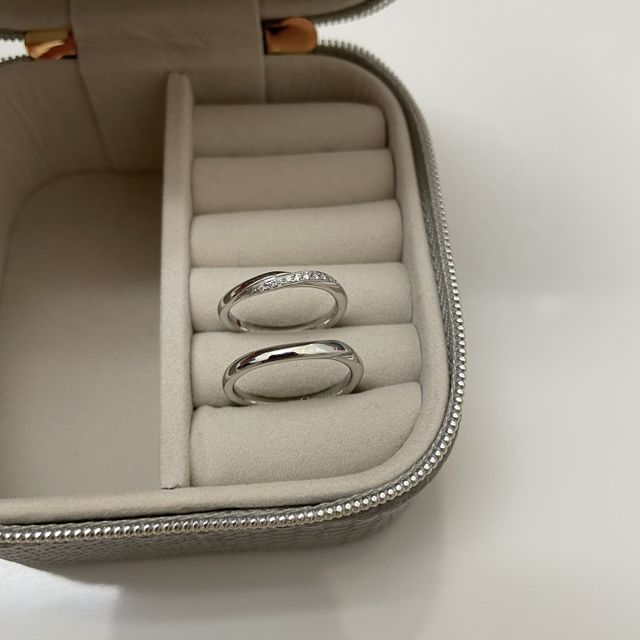 【銀座ダイヤモンドシライシの口コミ】 まずは価格で候補を絞っていました。女性用、男性用合わせて30万円ほどに…